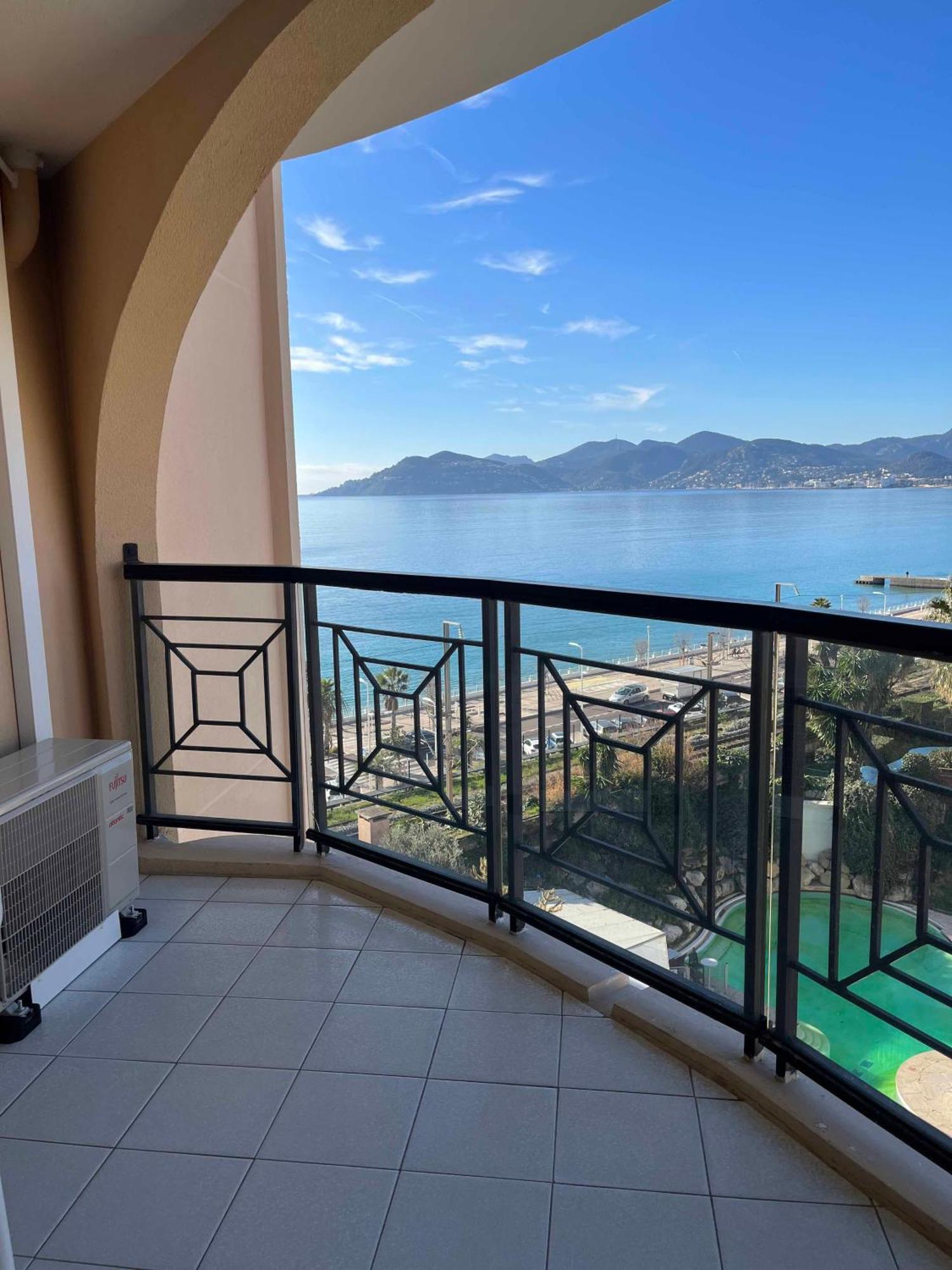 Cannes Apartment With Sea View, Aircondition And Parking Εξωτερικό φωτογραφία
